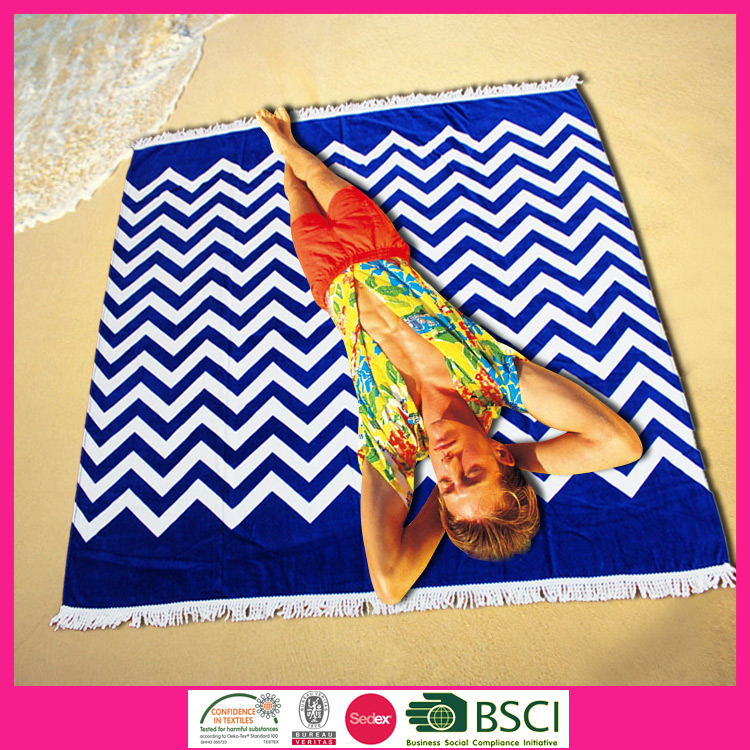 Square beach towel