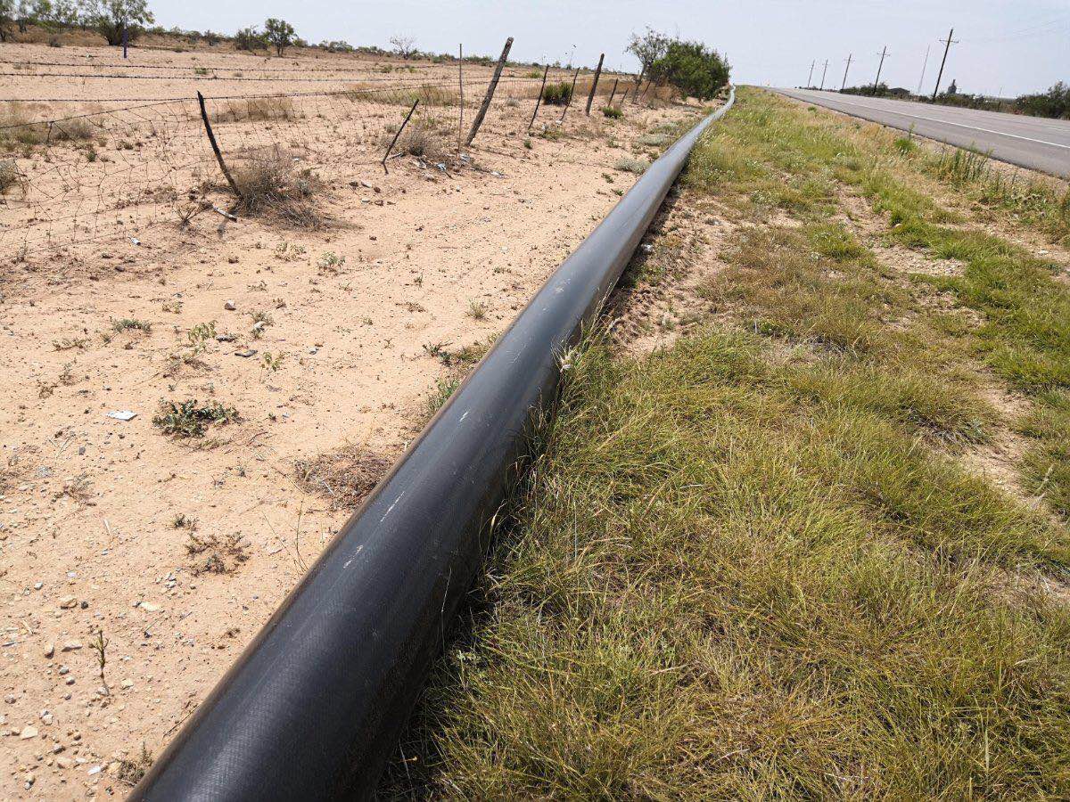 Frac PU layflat hose