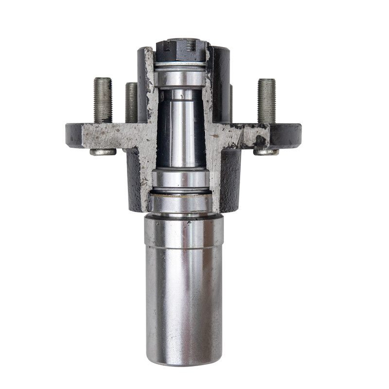 Hot Sale 5 Lug Trailer Wheel Half Axle With Spindle Hub Assembly