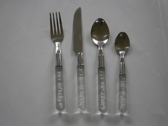 16 pcs bubble cutlery set