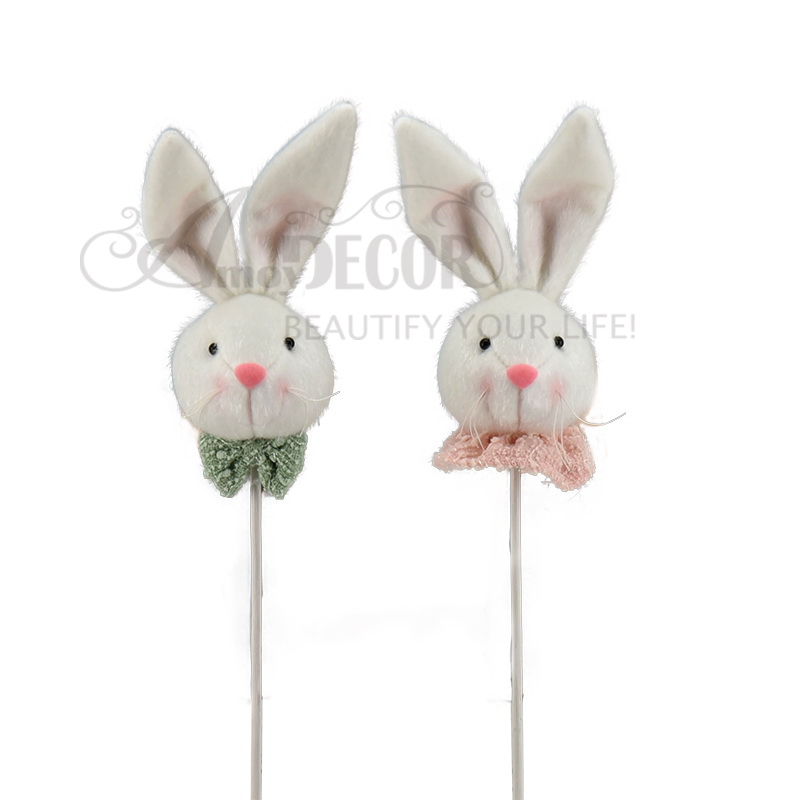 Fabric boy and girl rabbits freestyle
