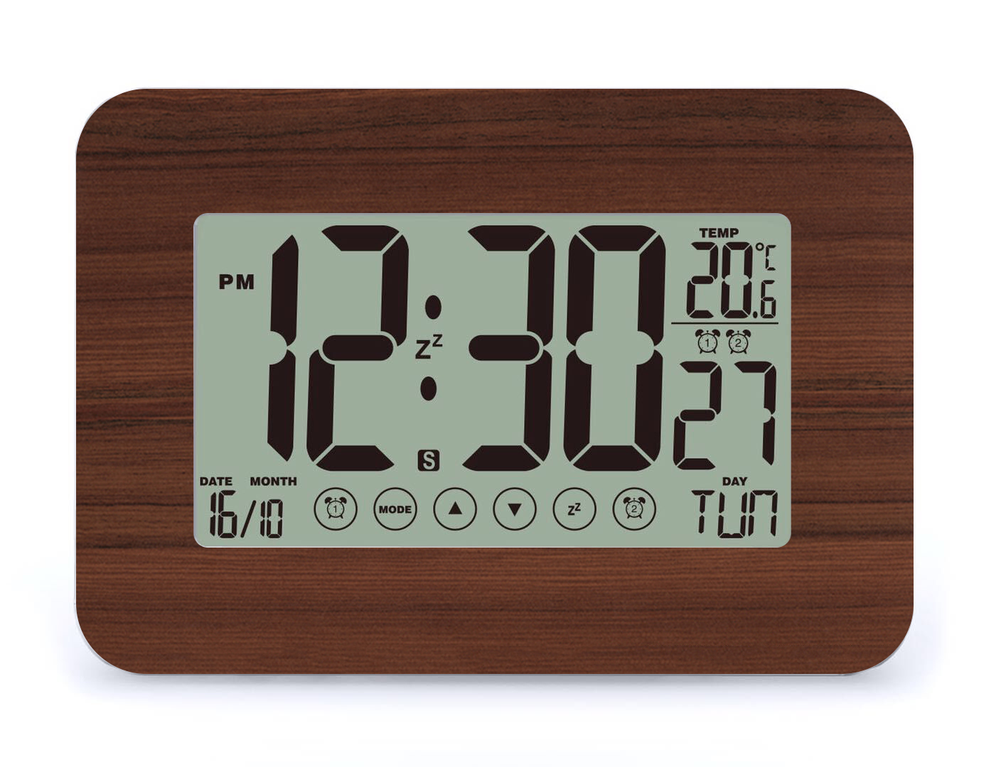 VGW-712 touch screen digital alarm clock