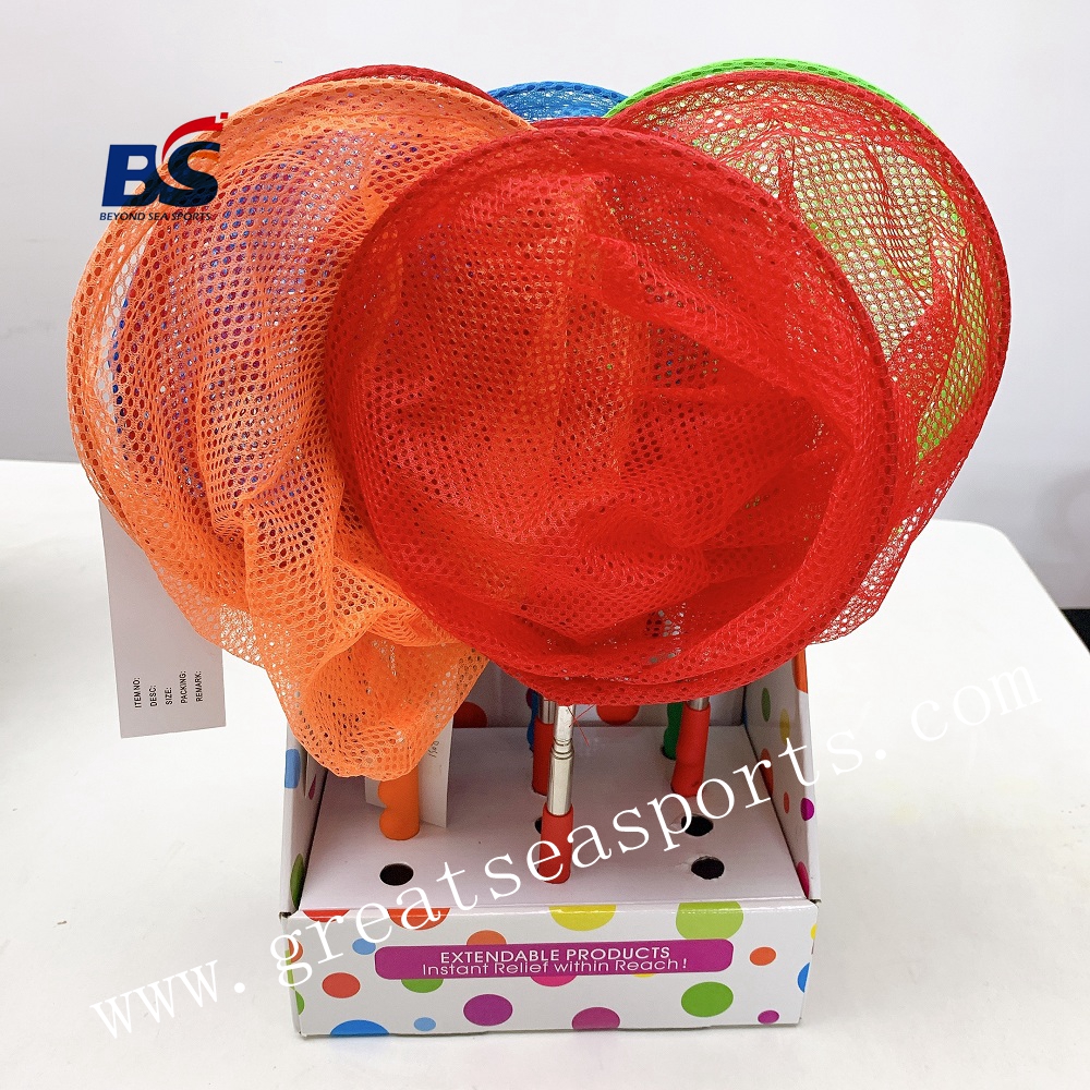 Handle Fishing Nets Type stainless steel telescopic handle landing nets