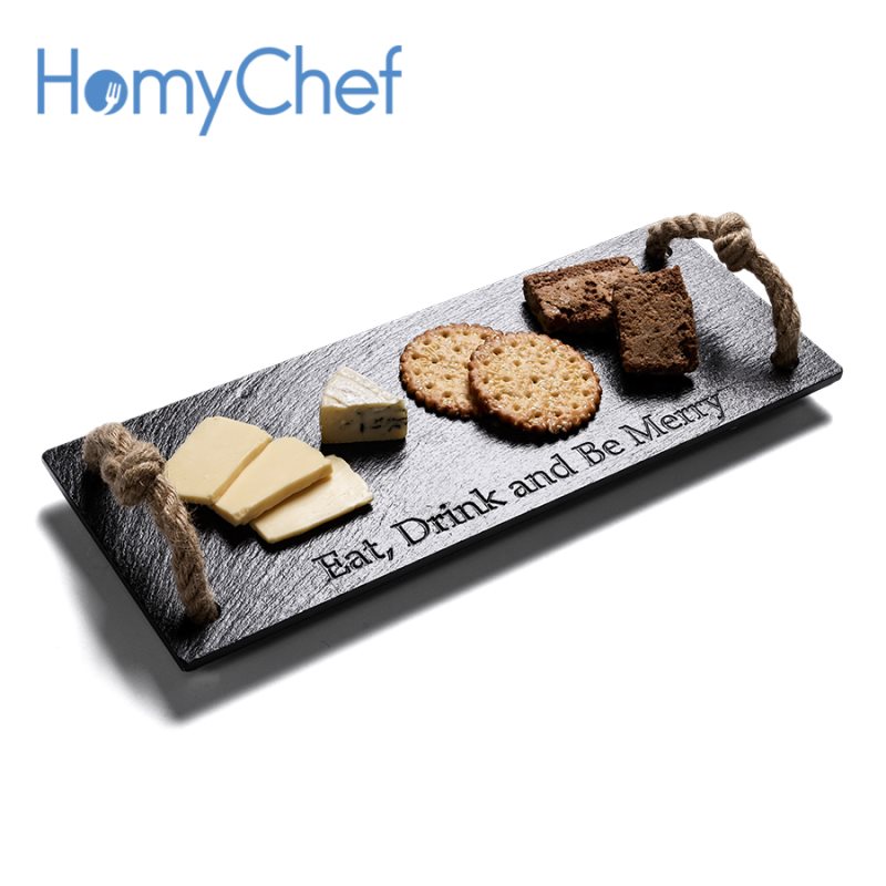 Slate serving tray