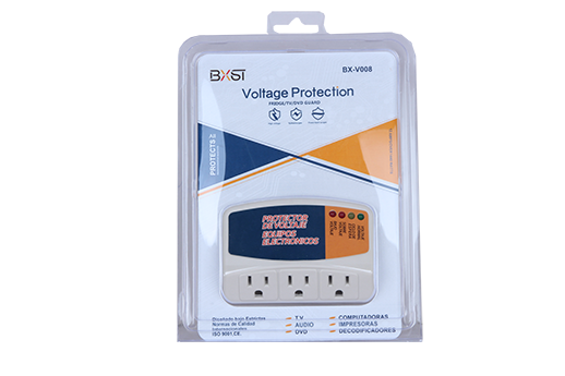 V008V-E AC Voltage Regulator Stabilizer, Protector De Voltaje, Socket Switch