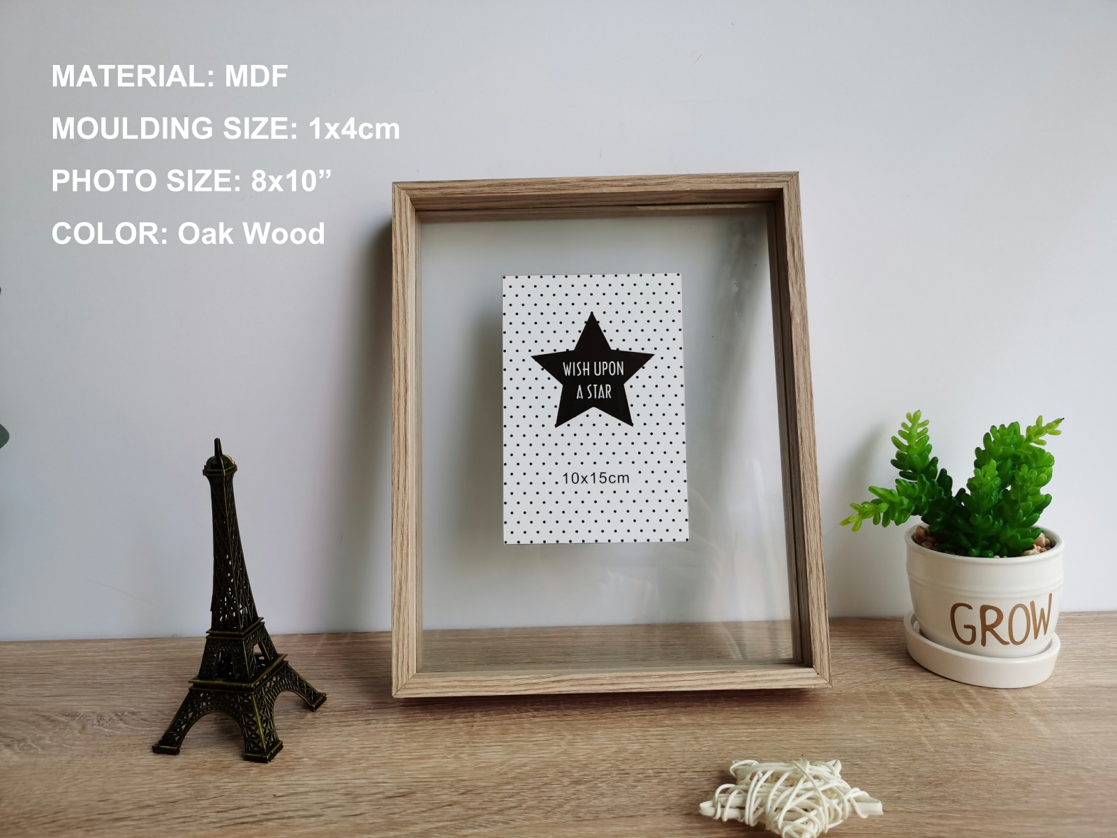 MDF 8X10'' photo frame