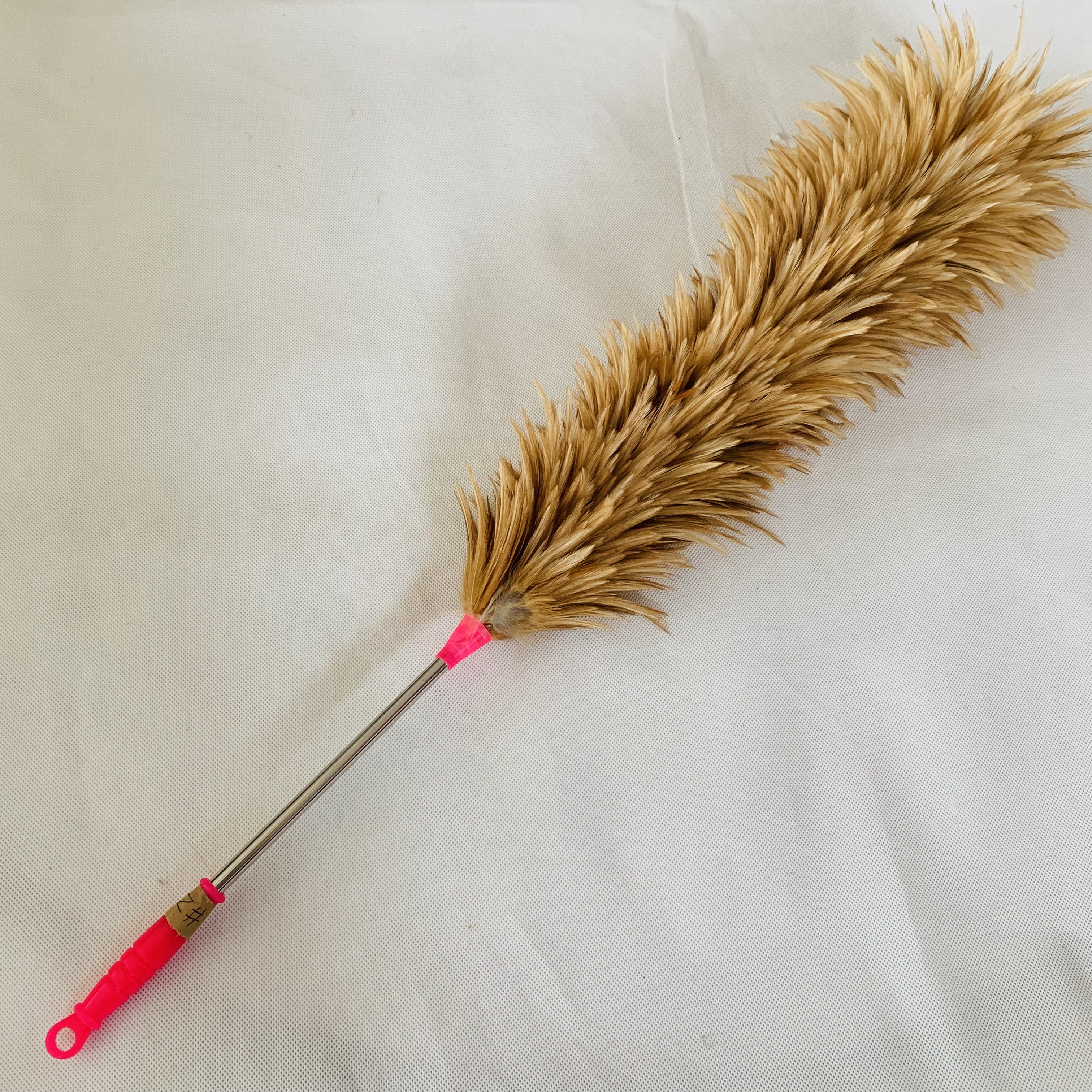 rooster feather duster