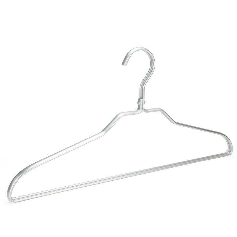 natural flat aluminum top hanger