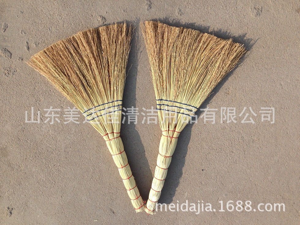 straw broom