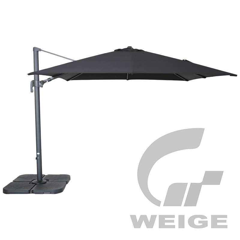 3x3m Deluxe Roma Hanging Umbrella