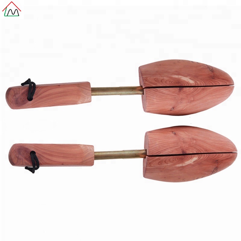 single-tube red cedar wooden shoe stretcher