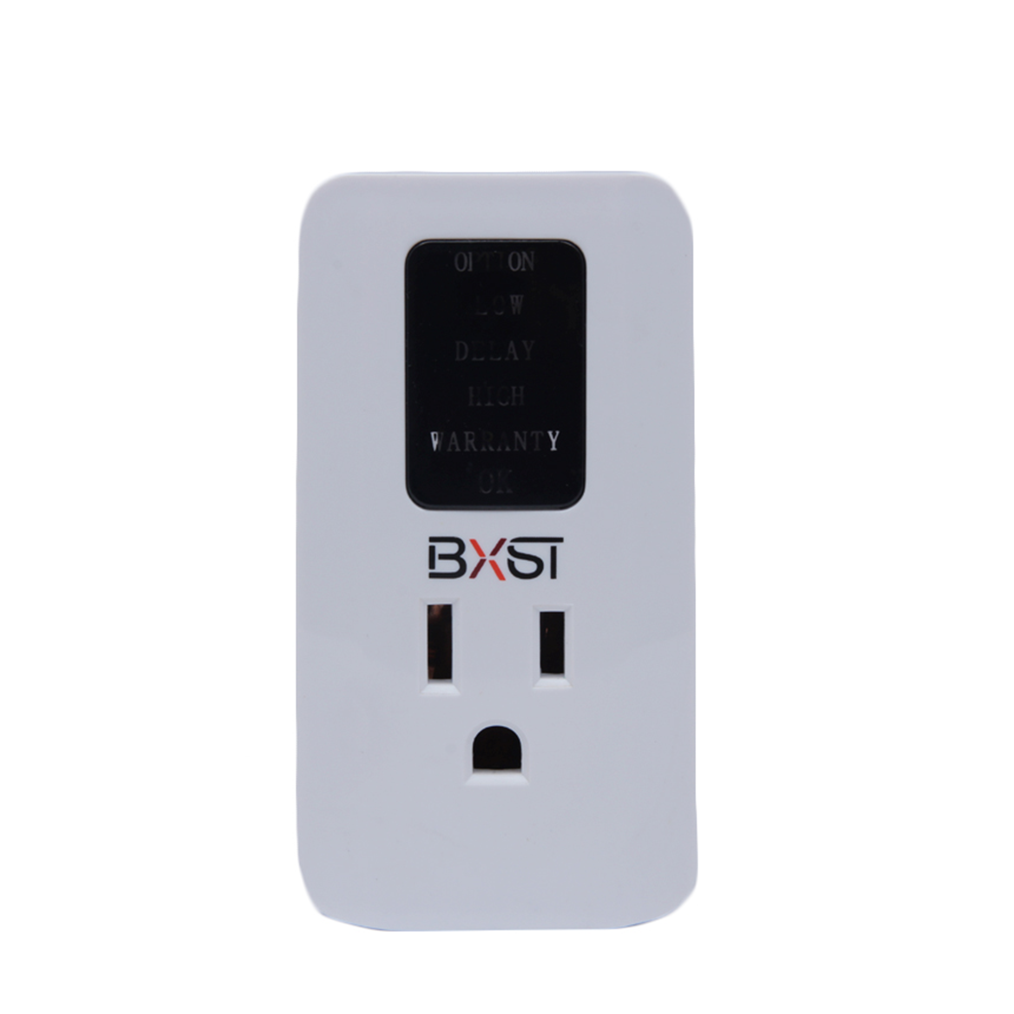 V067 120V AC Standard Grounding Secure Electrical Plug, AC Power Socket Voltage Protector, Wall Socket and Switch