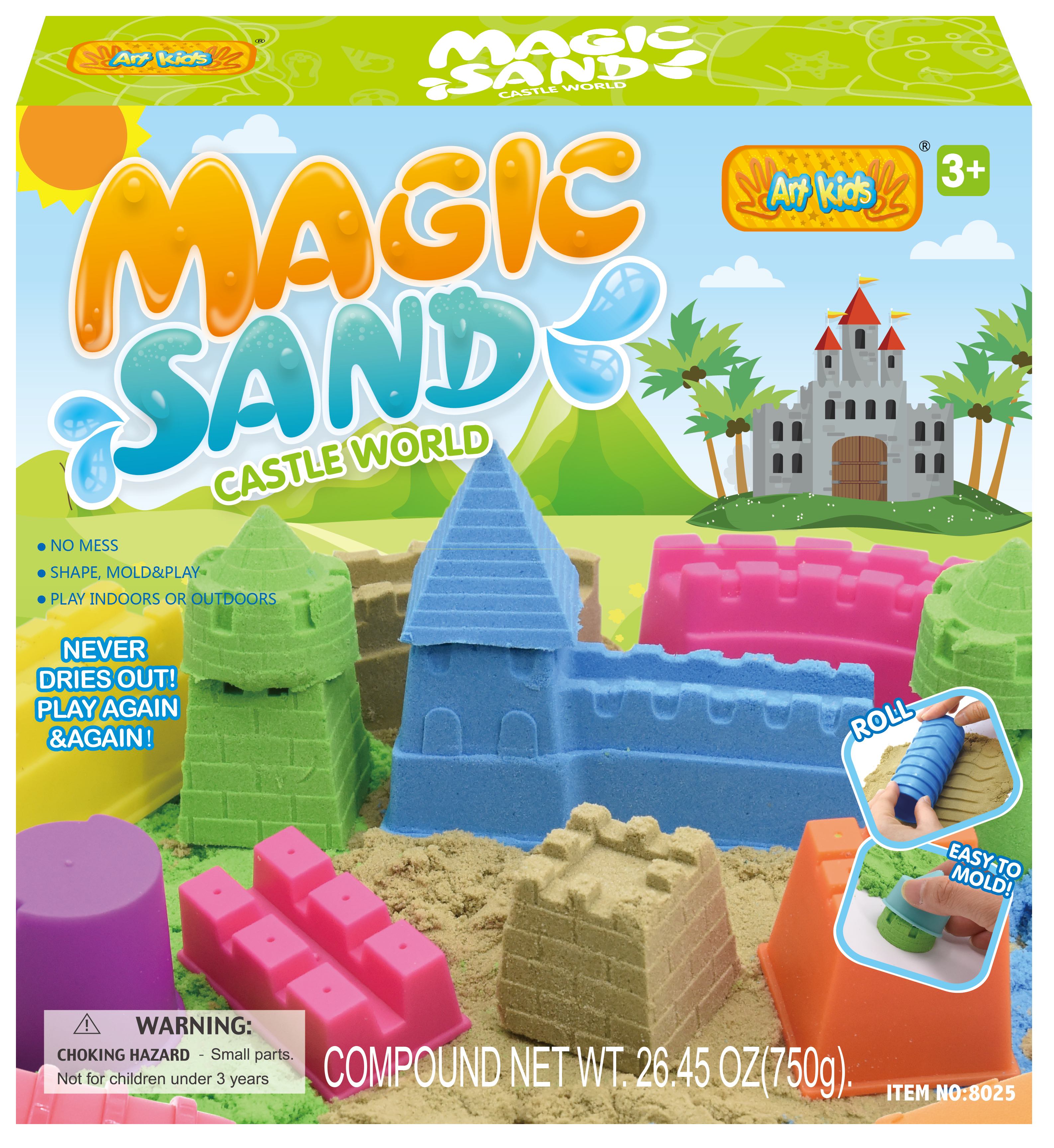 magic sand castle world