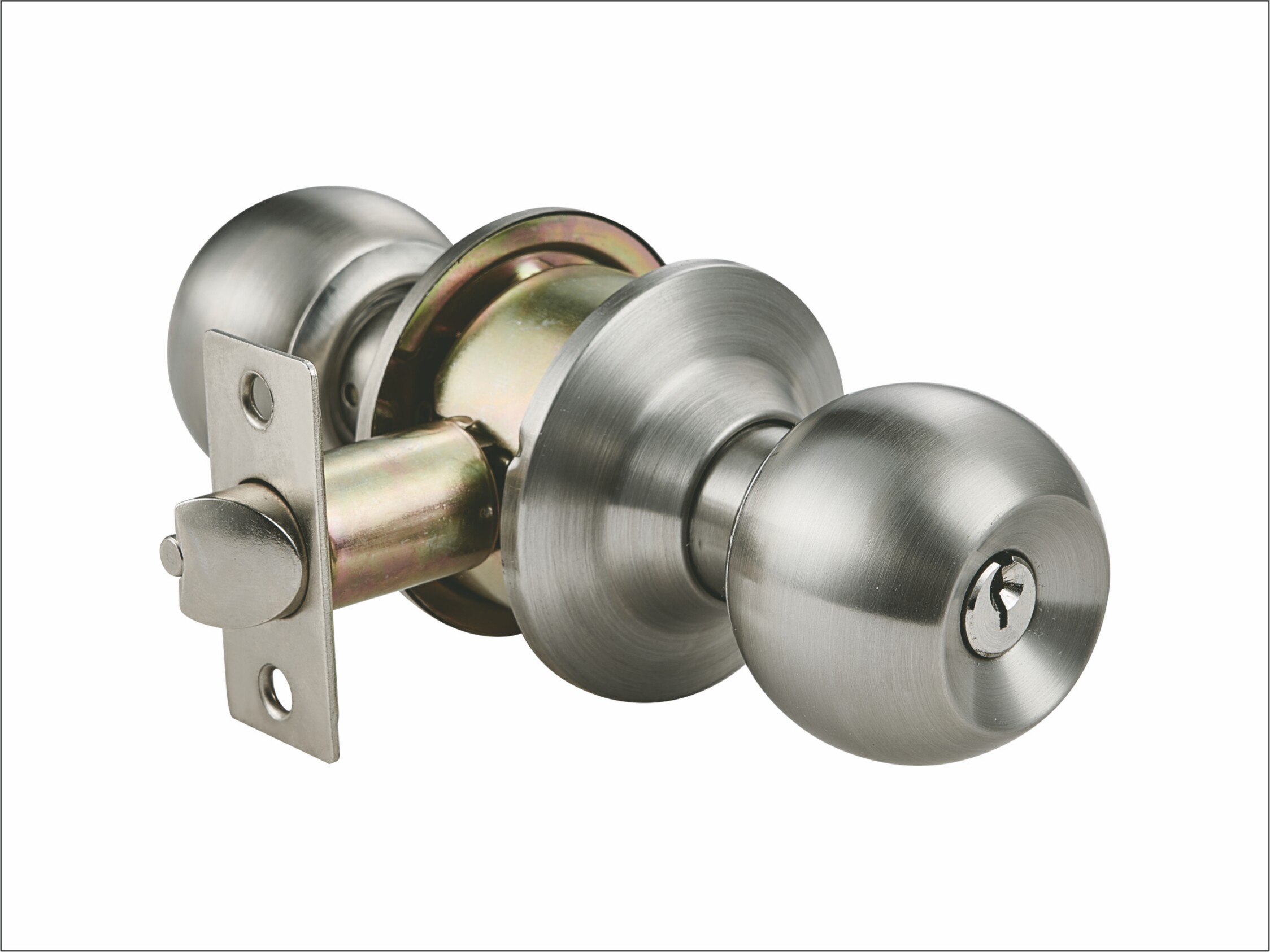 Cylindrical knob lock(privacy function)