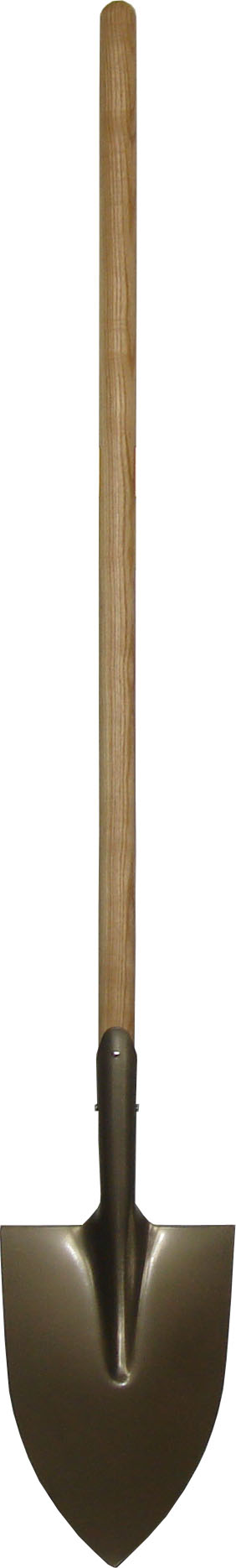 Irish pointed shovel 48" ash long handle
