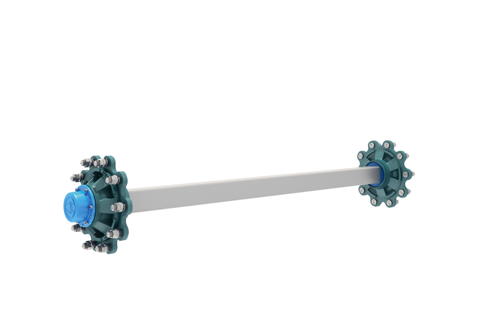 Unbrake axle