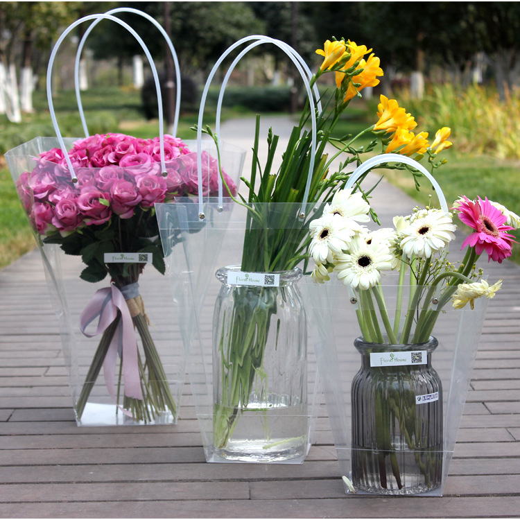 Transparent PP flower bag