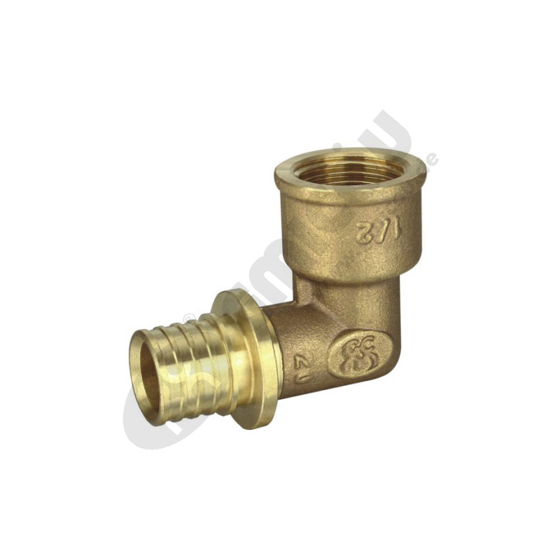Elbow pipe fitting/female