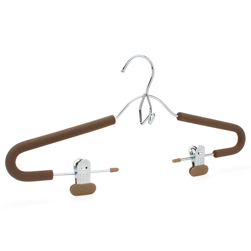 Multifunctional EVA tube pants hanger with clips