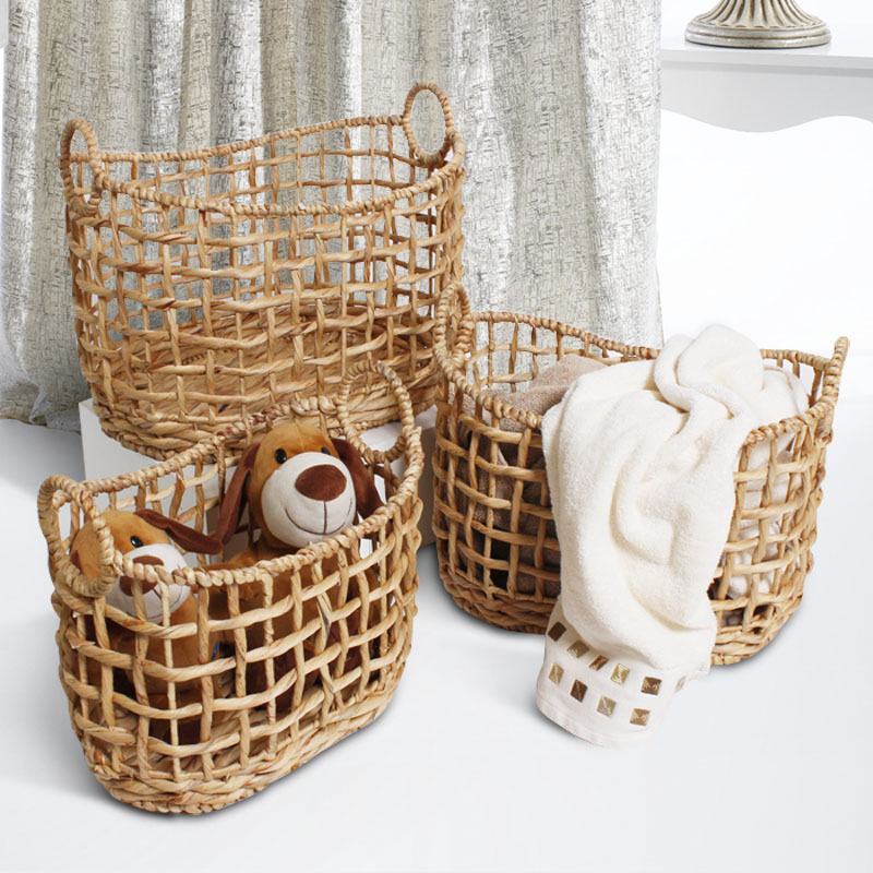 0-Water hyacinth basket