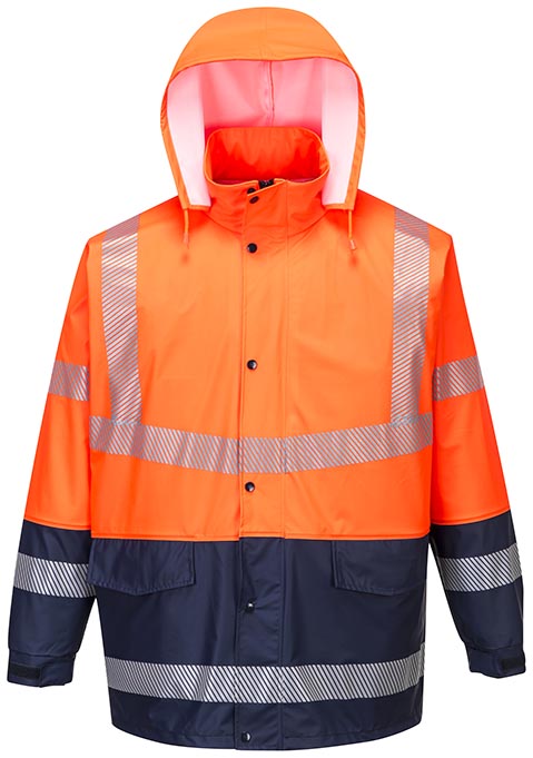 PU highvisibility rainsuit