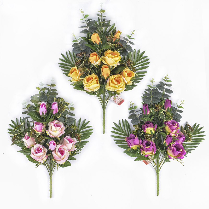 17119258 rose bush X 17 stems