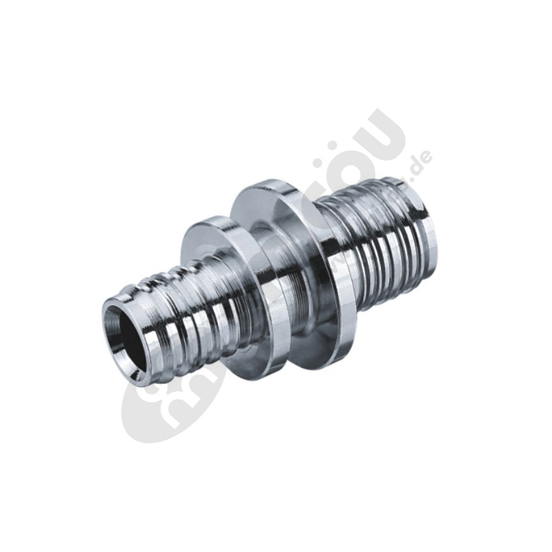 Straight pipe fittings with non-same size