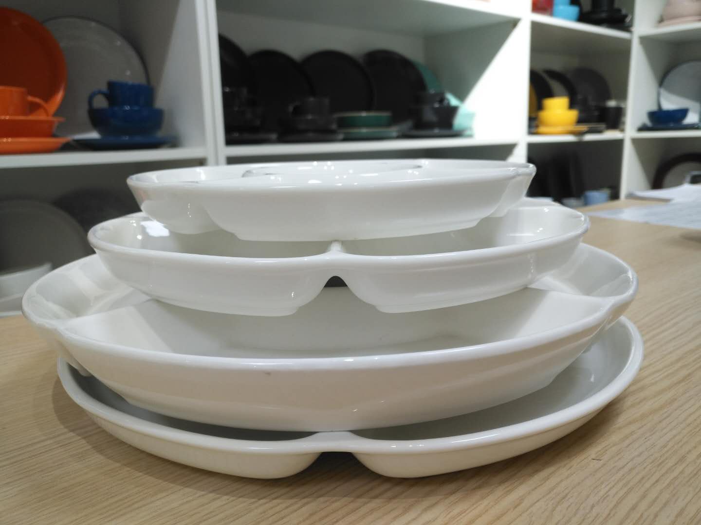 White porcelain Platter Ceramic Platter