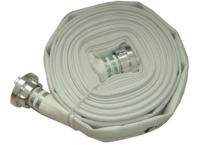 Rubber lining fire hose with storz coupling