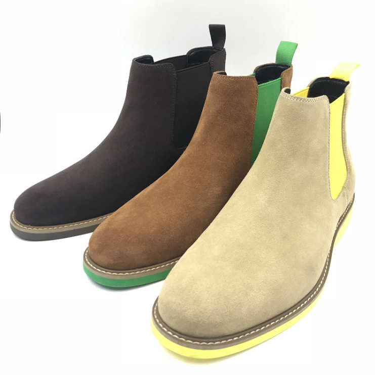 M's Leather Chukka Chease Boots