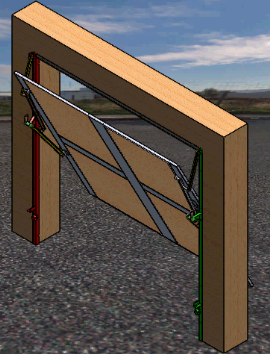 garage door frame