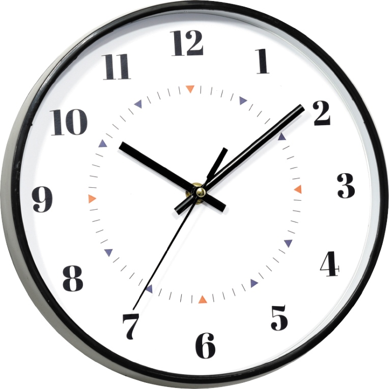 Decorative Promotional Gifts clock Simple Round 10 inch wall clock