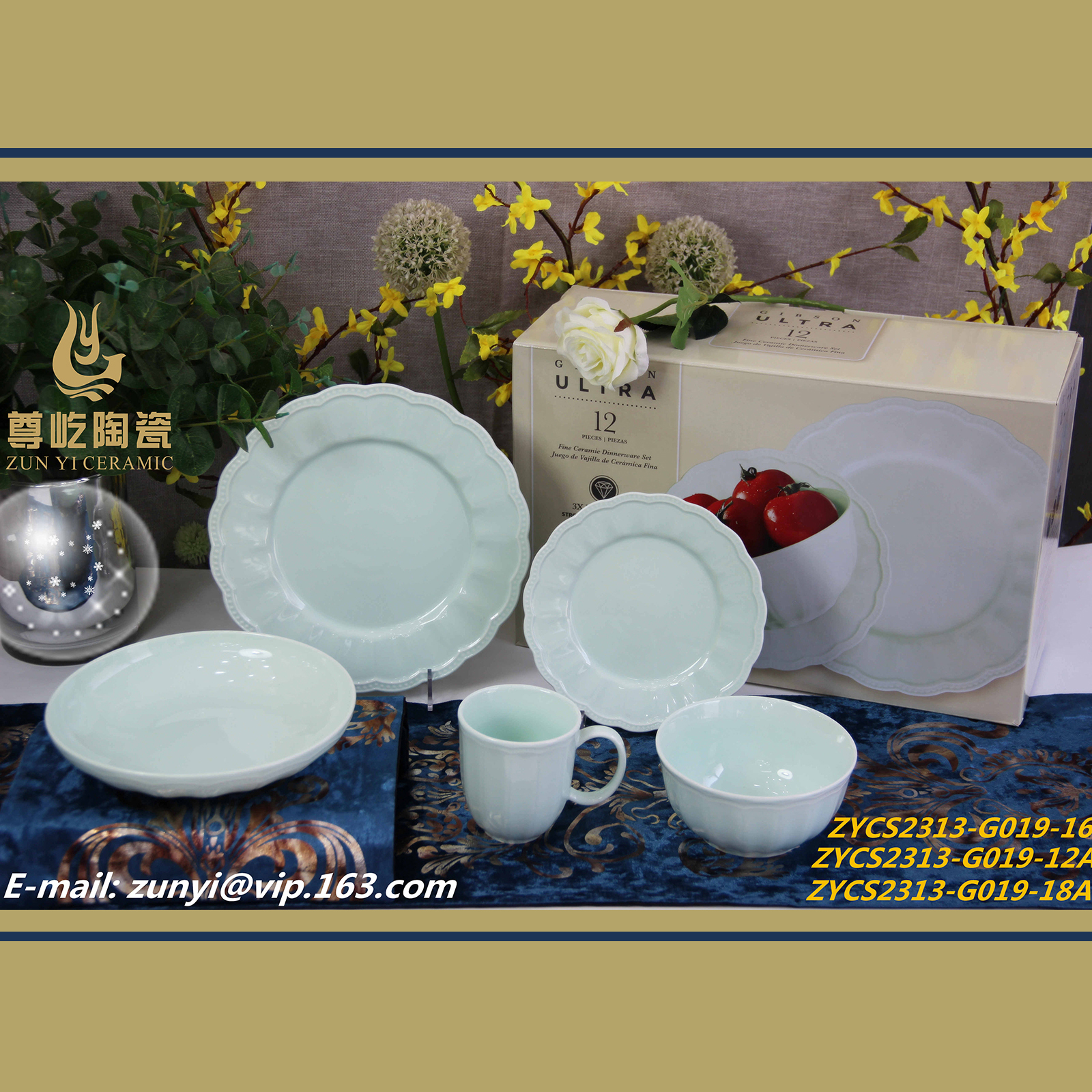 Huairen County Zun Yi Ceramic Research & Development Co Ltd – cubiertos de acero 4