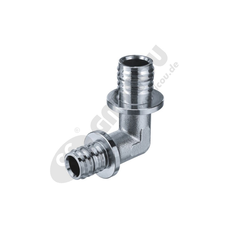 Elbow pipe fittings with non-same size