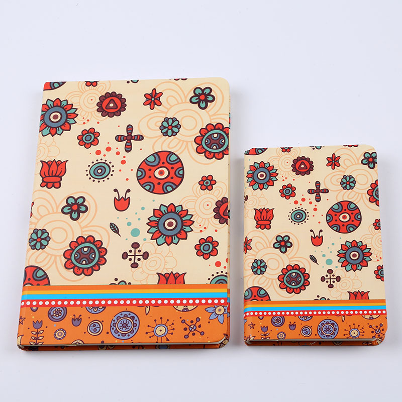 WANSHIFA 2021 Creative Design Color Printed Hard Cover Notebook