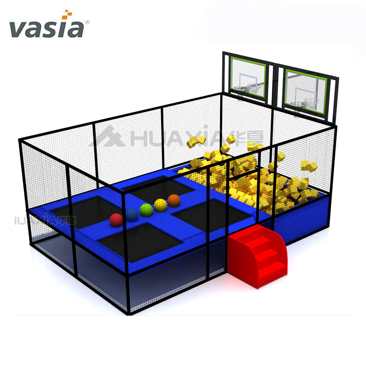 Amusement Equipment Indoor Trampoline with Foam pit