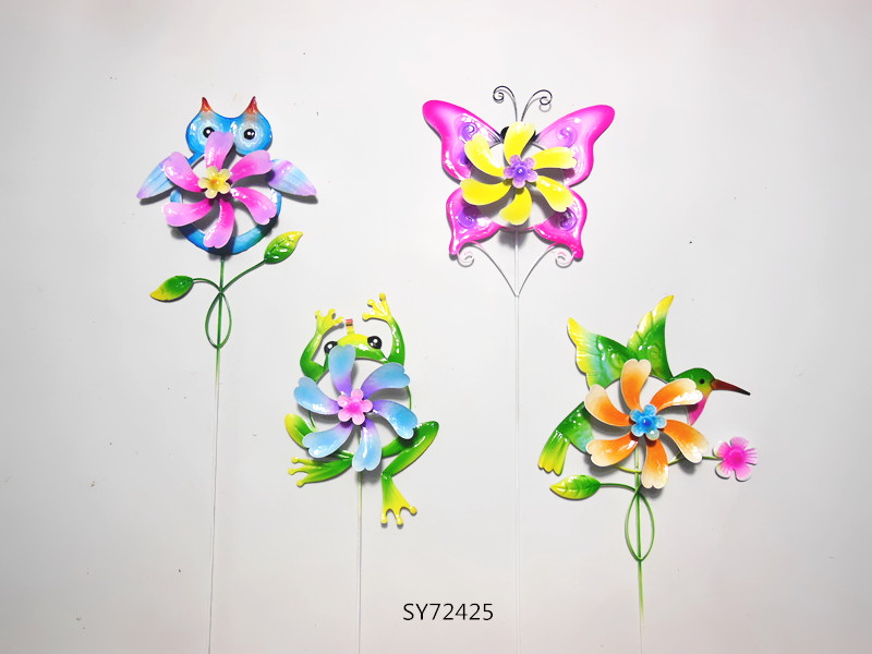 Owl/Butterfly/Frog/Hummingbird With Windmilling Stick