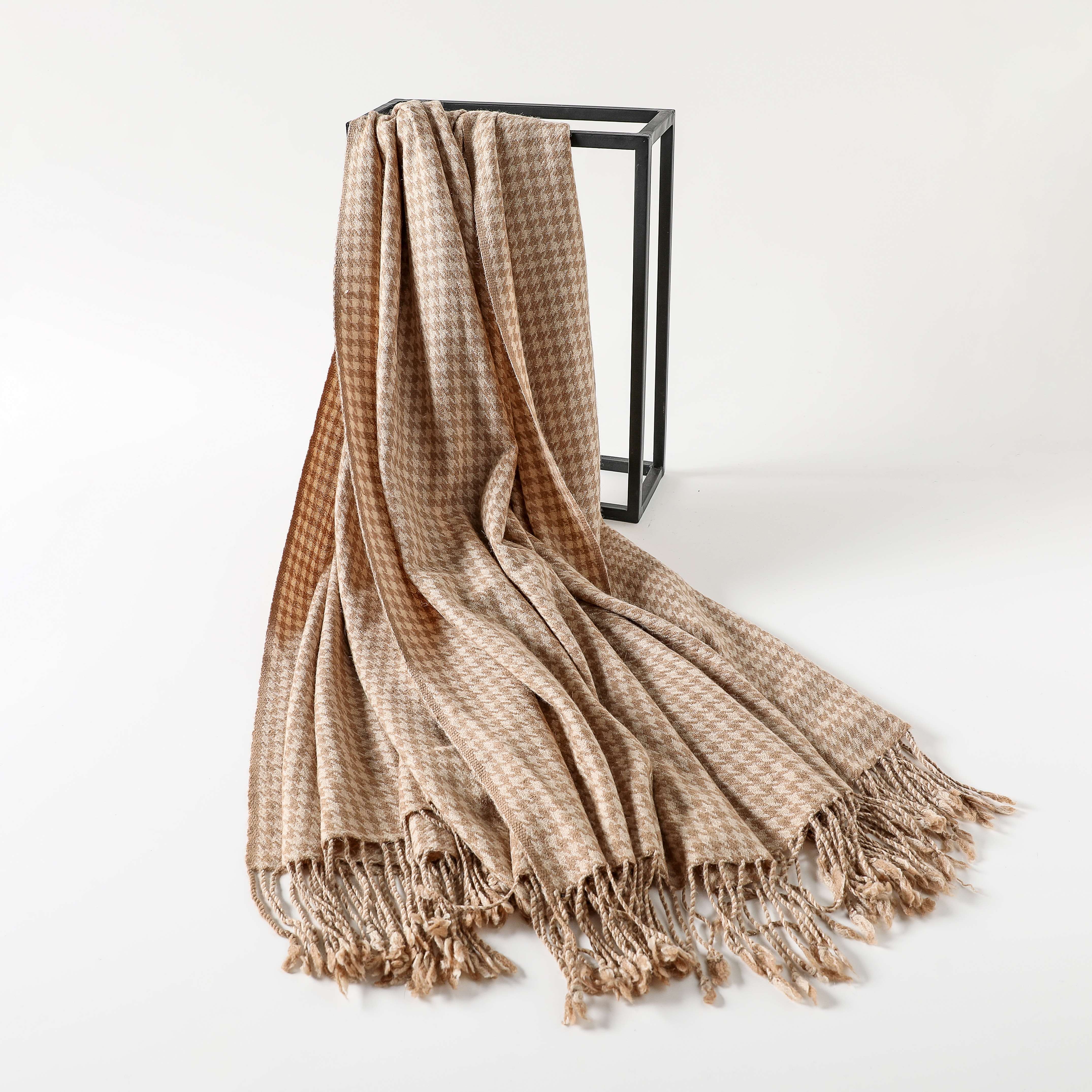 camel scarf shawl