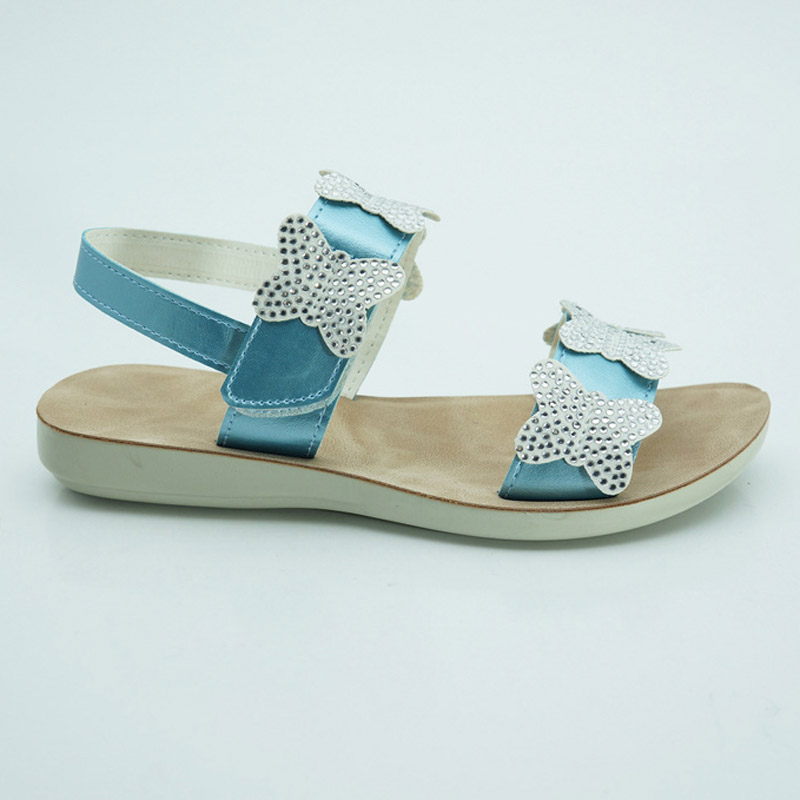 Fashion Princess Bow Butterfly Comfortable Sandals for Kid Girls
