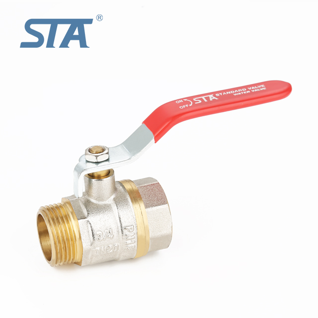 STA.1401 china supplier yuhuan 3/8"-2" Inch ball valves for water HPB57-3/CW617N BSP threaded brass forged ball valve
