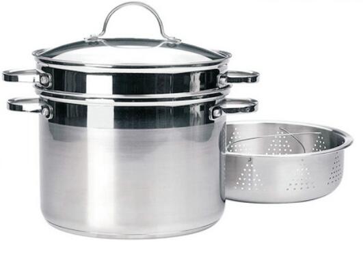 Stainless steel pasta pot