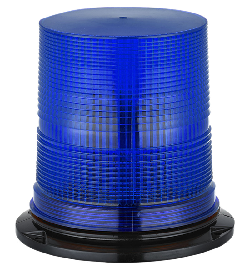 Wholesale DC12-48V Blue SMD LED / Xenon Spiral bulbs strobe rotary emergency flashing warning beacons with CE Certification