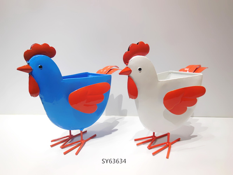 Chicken flowerpot