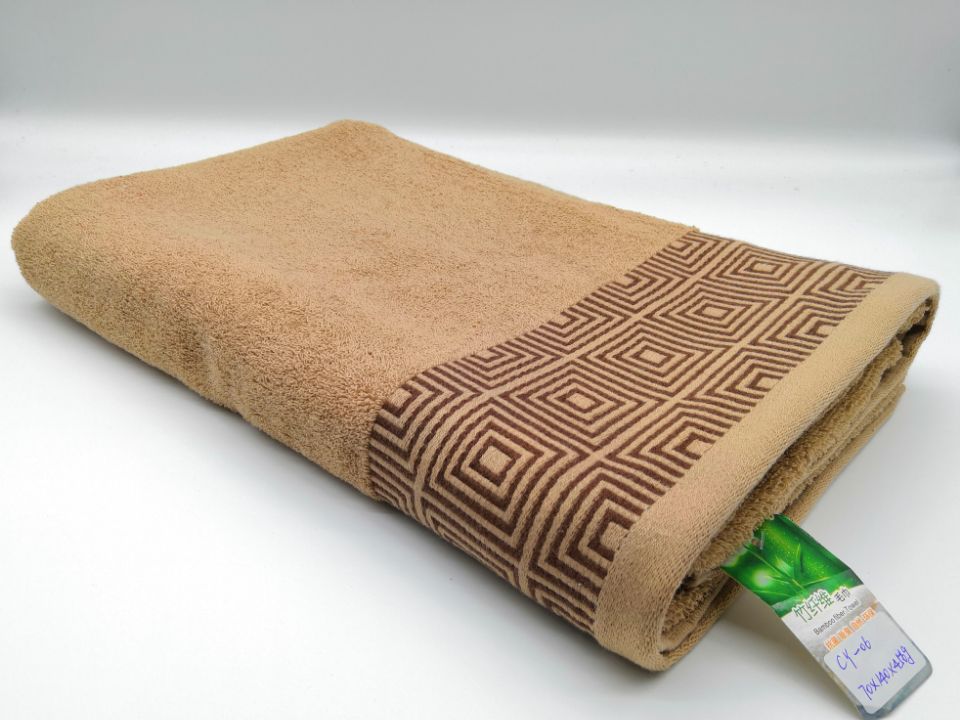 jacquard bath towel