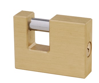 Rectangle Brass Padlock