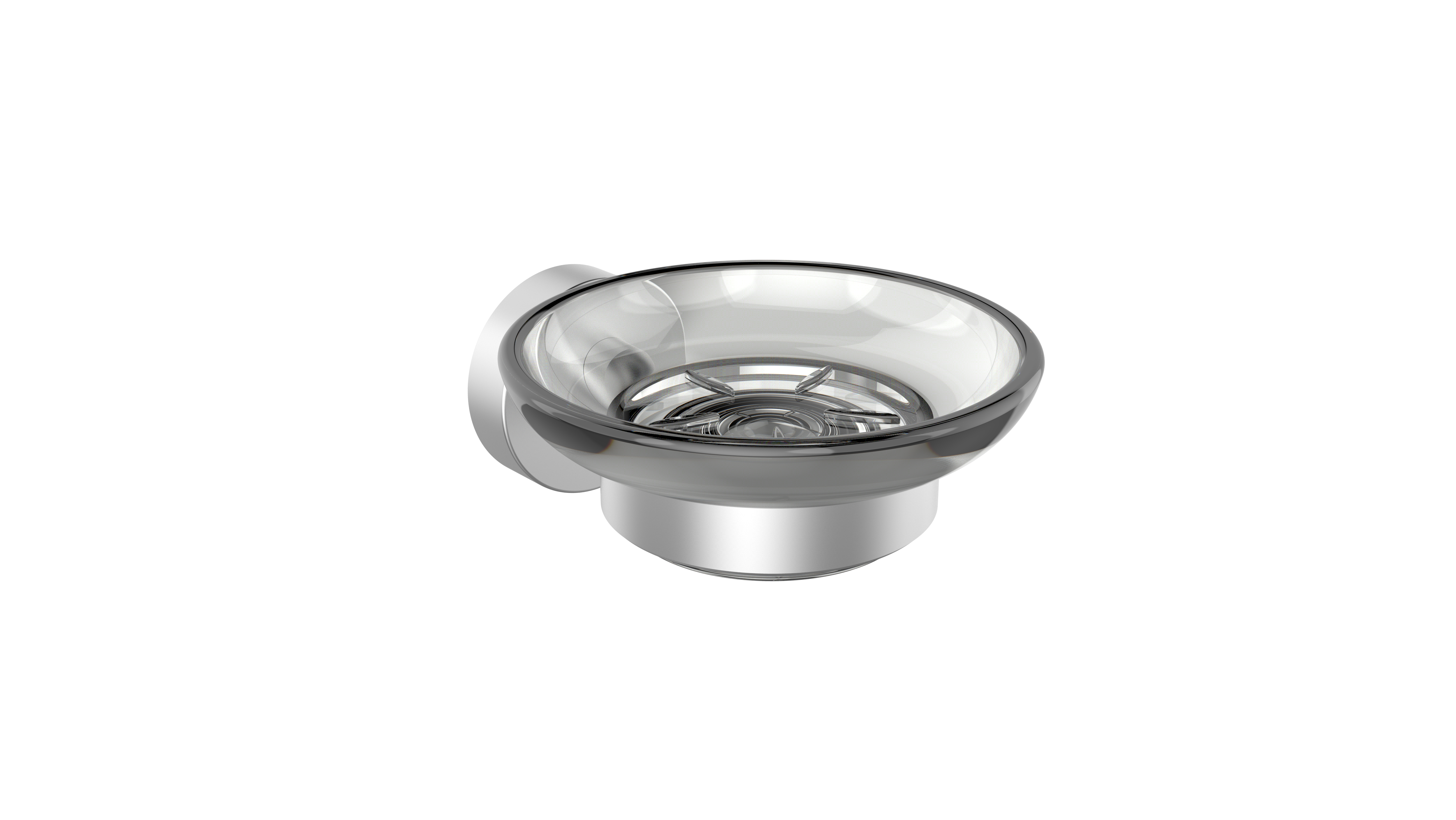 aluminu mirror soap dish