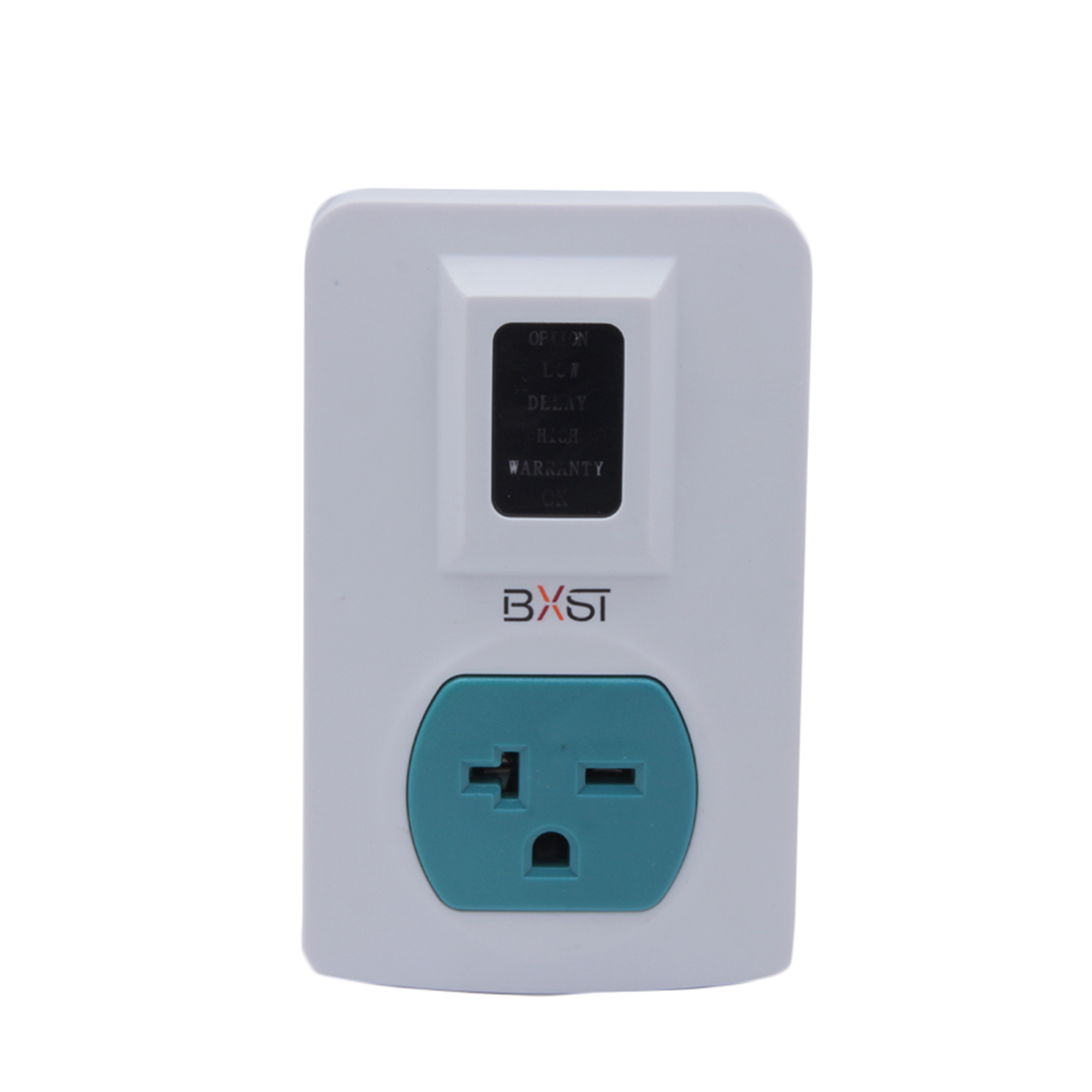 BX-V070-220V Single Outlet Time Delay TV Washing Machine Voltage Protector 220V