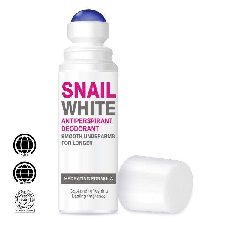 Snail whitening Antiperspirant Roll on deodorant