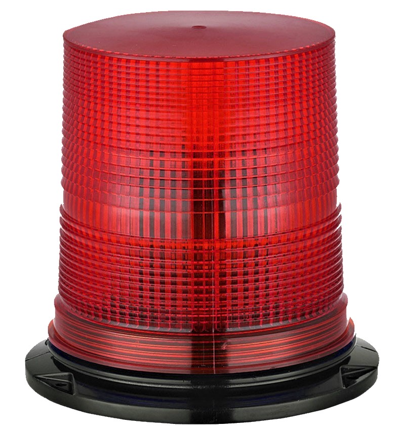 Factory Price DC12-48V Red LED Strobe Beacon Light, 80 Pieces SMD 5050 Led Flashing and Rotating Emergency Warning Lamp
