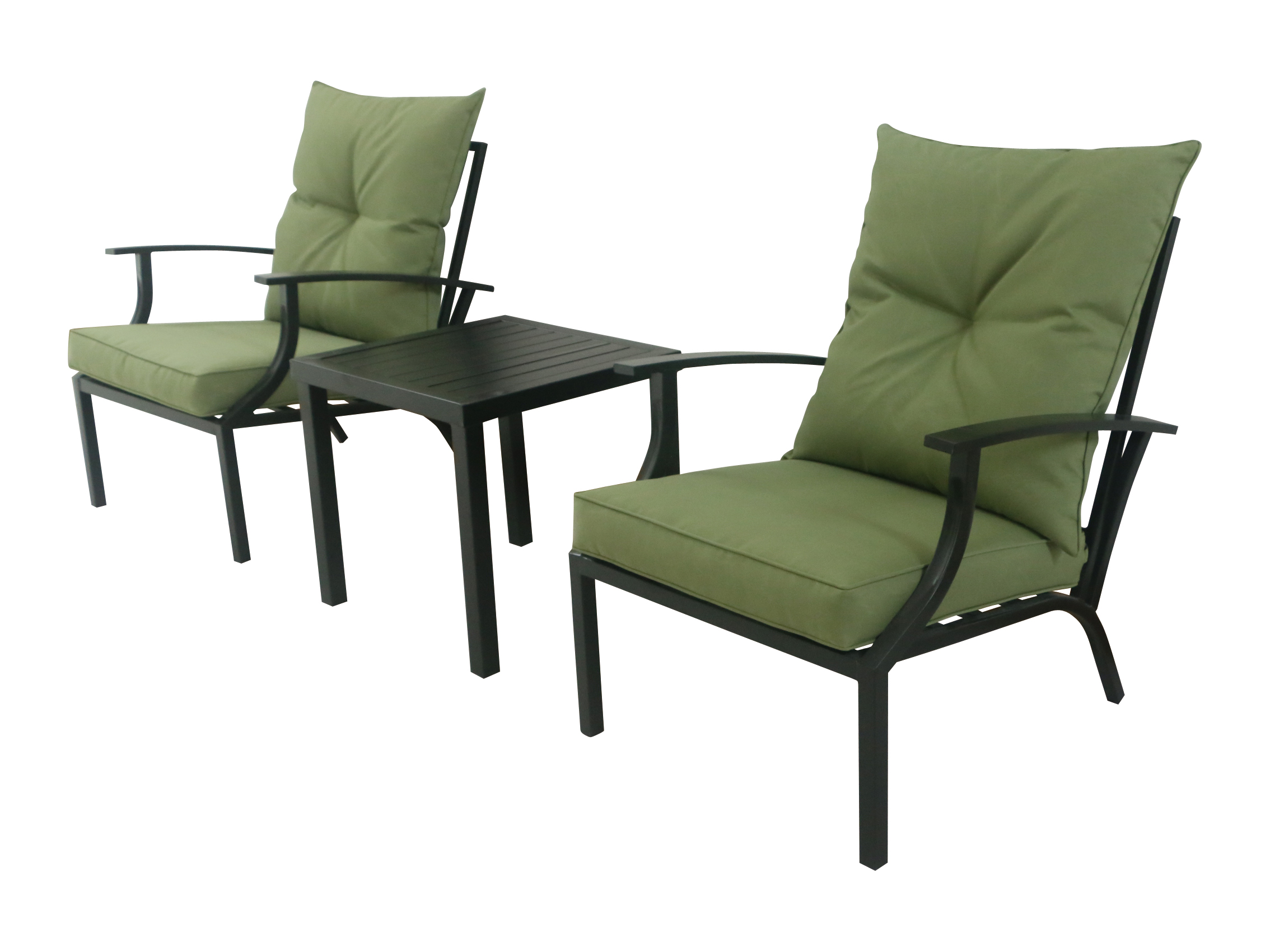 3PC Steel cushioned set